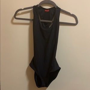 Black Yumiko Leotard